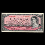 Canada, Banque du Canada, 1,000 dollars <br /> 1954