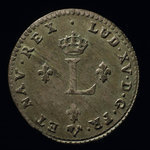 France, Louis XV, 2 sous <br /> 1742