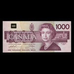Canada, Banque du Canada, 1,000 dollars <br /> 1988
