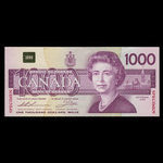 Canada, Banque du Canada, 1,000 dollars <br /> 1988