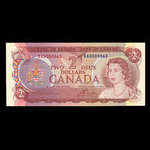 Canada, Banque du Canada, 2 dollars <br /> 1974