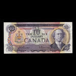 Canada, Banque du Canada, 10 dollars <br /> 1971