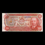 Canada, Banque du Canada, 50 dollars <br /> 1975