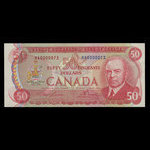 Canada, Banque du Canada, 50 dollars <br /> 1975