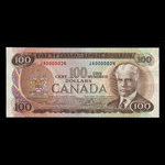 Canada, Banque du Canada, 100 dollars <br /> 1975