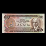Canada, Banque du Canada, 100 dollars <br /> 1975