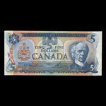 Canada, Banque du Canada, 5 dollars <br /> 1979