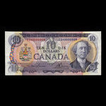 Canada, Banque du Canada, 10 dollars <br /> 1971