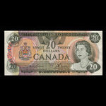 Canada, Banque du Canada, 20 dollars <br /> 1979