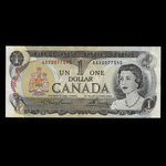 Canada, Banque du Canada, 1 dollar <br /> 1973