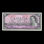 Canada, Banque du Canada, 10 dollars <br /> 1954