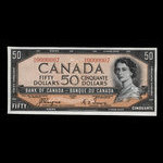 Canada, Banque du Canada, 50 dollars <br /> 1954