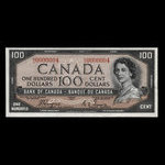 Canada, Banque du Canada, 100 dollars <br /> 1954