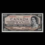 Canada, Banque du Canada, 100 dollars <br /> 1954