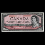 Canada, Banque du Canada, 1,000 dollars <br /> 1954