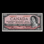 Canada, Banque du Canada, 1,000 dollars <br /> 1954