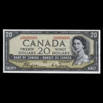 Canada, Banque du Canada, 20 dollars <br /> 1954