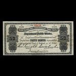 Canada, Terre-Neuve - Département des travaux publics, 50 cents <br /> 1908