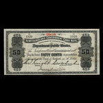 Canada, Terre-Neuve - Département des travaux publics, 50 cents <br /> 1908