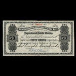 Canada, Terre-Neuve - Département des travaux publics, 50 cents <br /> 1909