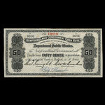 Canada, Terre-Neuve - Département des travaux publics, 50 cents <br /> 1909