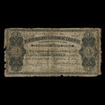 Canada, Terre-Neuve - Département des travaux publics, 1 dollar <br /> 1903