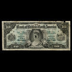 Canada, Bank of British North America, 10 dollars <br /> 3 juillet 1911