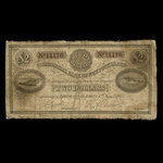 Canada, Commercial Bank of Newfoundland, 2 dollars <br /> 1 janvier 1881