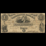 Canada, Commercial Bank of the Midland District, 1 dollar <br /> 1 juillet 1846