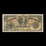 Canada, Imperial Bank of Canada, 5 dollars <br /> 1 janvier 1910