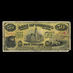Canada, Bank of Toronto (The), 50 dollars <br /> 2 février 1920