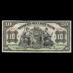Canada, Weyburn Security Bank, 10 dollars <br /> 3 janvier 1911