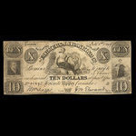 Canada, Farmers J.S. Banking Company, 10 dollars <br /> 1 février 1849