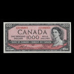 Canada, Banque du Canada, 1,000 dollars <br /> 1954