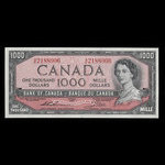 Canada, Banque du Canada, 1,000 dollars <br /> 1954
