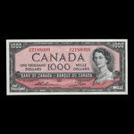 Canada, Banque du Canada, 1,000 dollars <br /> 1954