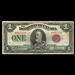 Canada, Dominion du Canada, 1 dollar <br /> 2 juillet 1923