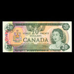 Canada, Banque du Canada, 20 dollars <br /> 1979