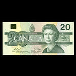 Canada, Banque du Canada, 20 dollars <br /> 1991