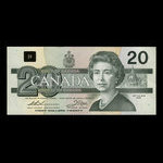 Canada, Banque du Canada, 20 dollars <br /> 1991