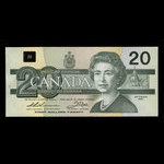 Canada, Banque du Canada, 20 dollars <br /> 1991