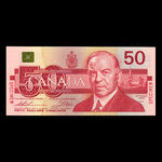 Canada, Banque du Canada, 50 dollars <br /> 1988