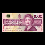 Canada, Banque du Canada, 1,000 dollars <br /> 1988