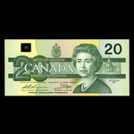 Canada, Banque du Canada, 20 dollars <br /> 1991