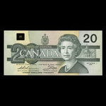 Canada, Banque du Canada, 20 dollars <br /> 1991