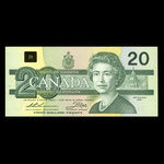 Canada, Banque du Canada, 20 dollars <br /> 1991