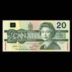 Canada, Banque du Canada, 20 dollars <br /> 1991