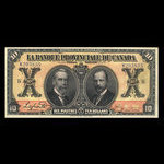 Canada, Banque Provinciale du Canada, 10 dollars <br /> 31 janvier 1919