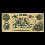 Canada, Bank of Toronto (The), 10 dollars <br /> 1 juin 1892