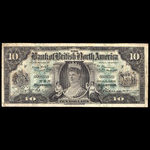 Canada, Bank of British North America, 10 dollars <br /> 3 juillet 1911